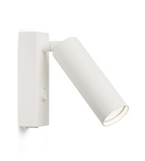 Pipeline vägglampa mattvit GU10 MR11