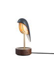 Daqi Concept Whisper väckarklocka/lampa, Onyx Black