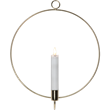 Inomhusdekoration Flamme Ring Mässing 34 cm