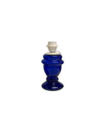 Lampfot Glas blå, 25 cm