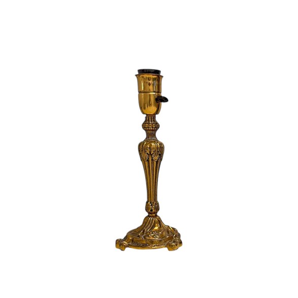 Opulent Mässing Lampfot, 33 cm
