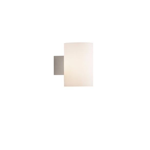 Evoke vägglampa L vit/opal E14