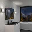 Evoke vägglampa L antracit/opal E14