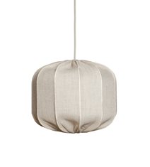 Dester taklampa D38 s/v Linero natural