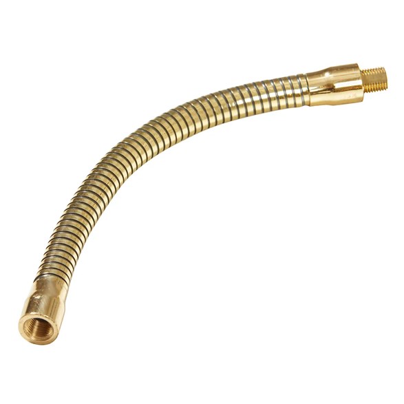Böjarm mässing 20cm