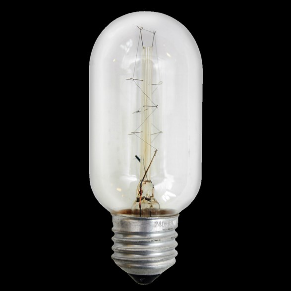 Lyktlampa tubform klar E27 60W
