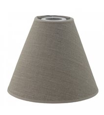 Carolin Lampskärm Natur 22 cm