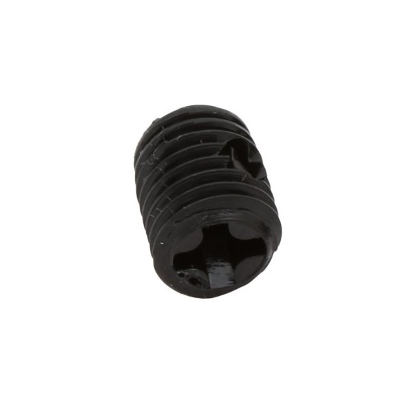 Plastskruv LJ68 M7x9 mm svart