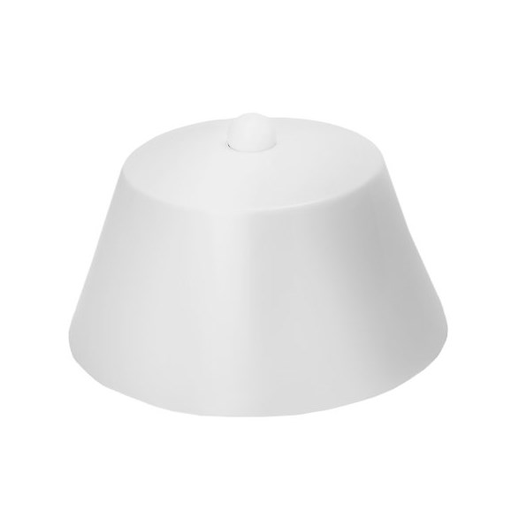 Täcktakkopp vit, 11,2 cm