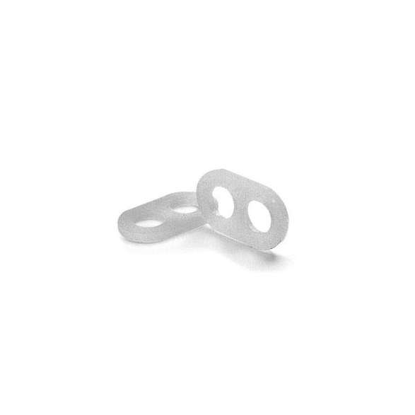 Sladdstopp rund, transparent