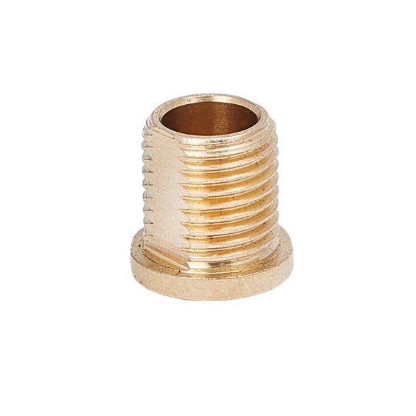 Flänsnippel M10x1x6 frästa sidor