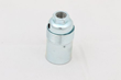 Lamphållare E14 slät zinc ojord