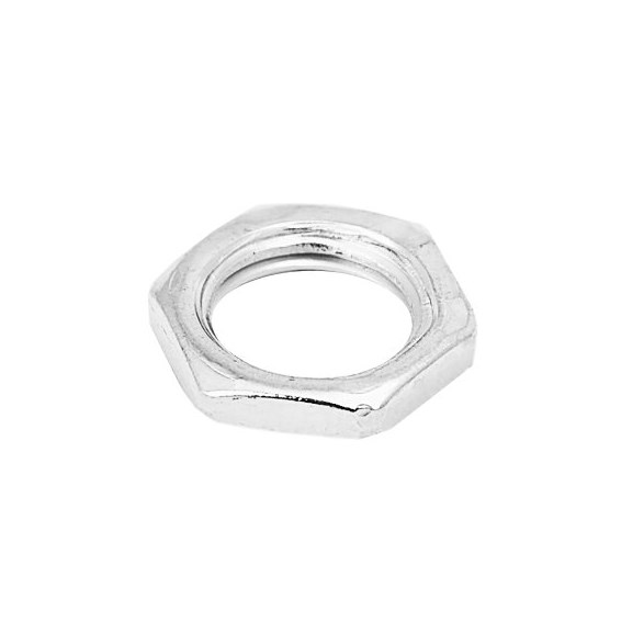 Sexkantmutter, nickel, M10, 14mm