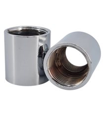 Reduceringsnippel inv M13-inv M10 krom