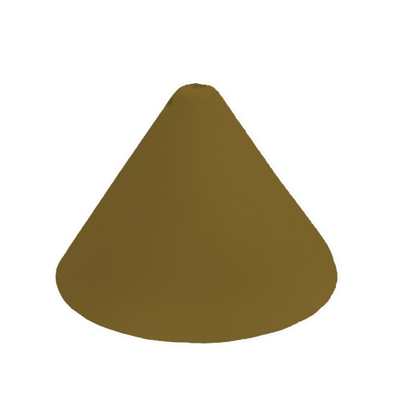 Takkopp RO30/D125 skr guld
