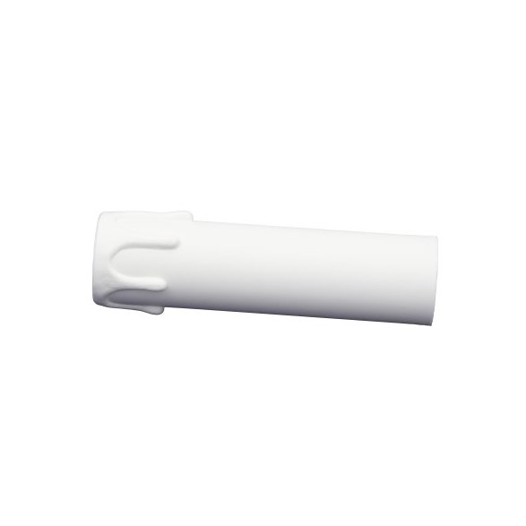 Ljusimitationshylsa E14 85 mm vit