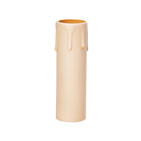 Ljusimitationshylsa 85 mm ivory