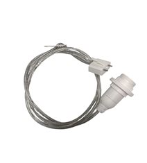 Upphäng Julstjärna 1,2m E14 Transparent/DCL