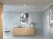 Cato 5 spotlight skena LED, mattvit 120cm