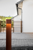 Taurus pollare LED, roststruktur 80cm