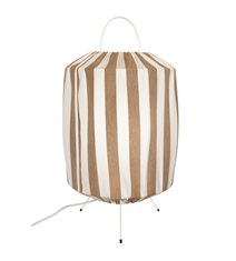 Taklampa Capri H70 s/v E27 2,5m IP44 taupe/vit