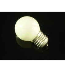 Klotlampa Opalvit 25W Skakstark E27 230V
