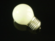 Klotlampa Opalvit 25W Skakstark E27 230V