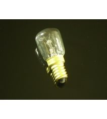 Päronlampa 25W Klar E14 240V