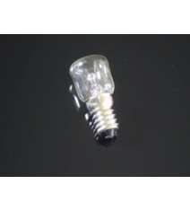 Ugnslampa 15W Klar Päron E14 240V, 300°C