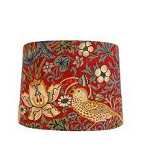 Linus lampskärm 32 Strawberry Thief Crimson/Slate