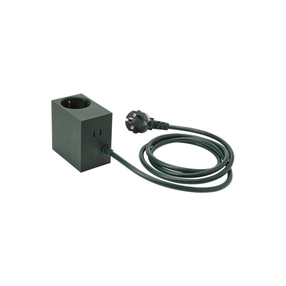 Cuboid+ grenuttag USB-C - Dark Green