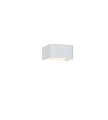Taurus vägglampa, vit 13,6cm
