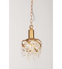 Fönsterlampa Isabelle Borstad Mässing 11cm