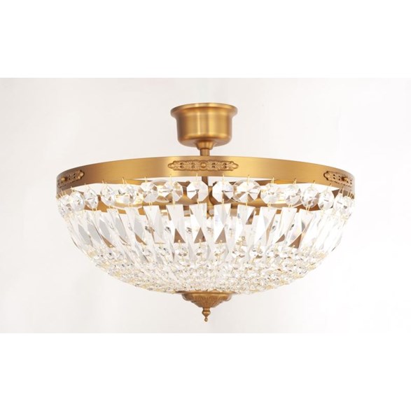 Plafond Rhea Stor Borstad Mässing 48cm
