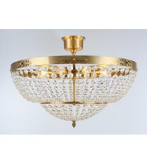Plafond Victoria Stor Borstad Mässing 56cm