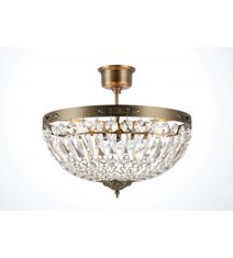 Plafond Rhea Medium Antikmässing 42cm