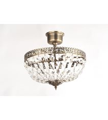 Plafond Classic Liten Antikmässing 35cm