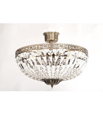 Plafond Classic Medium Antikmässing 47cm