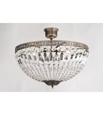 Plafond Classic Stor Antikmässing 56cm