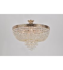 Plafond Queen Fransk Guld 50cm
