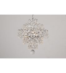 Kristallkrona Silvia Krom 26cm
