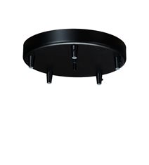 Takrondell för 5 pendlar D330 mattsvart