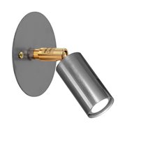 Starlight 1 Tak-/vägglampa Rå stål