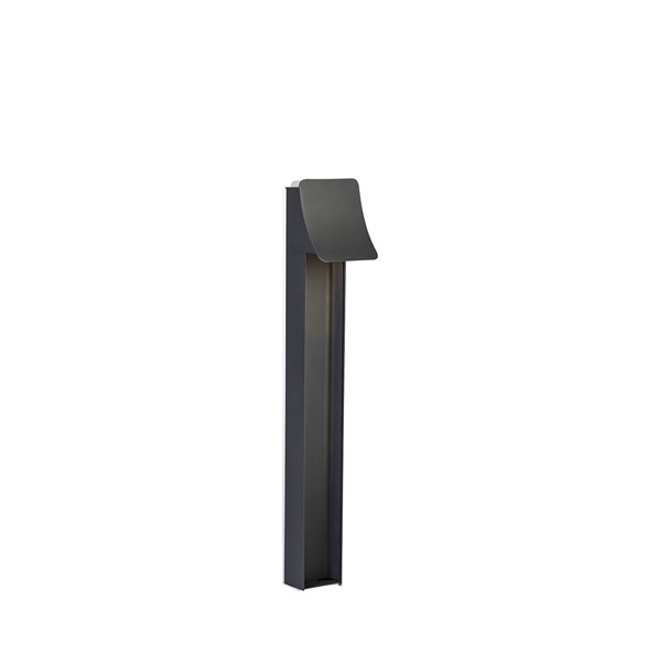 Bend pollare LED, antracit 101,5cm