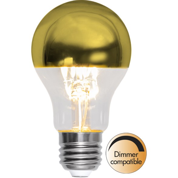 LED-lampa E27 normal Top Coated, 4,8W dimbar