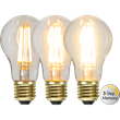 LED-lampa E27 normal Soft Glow 3-step memory