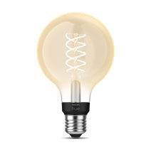 Philips Hue E27 filamentlampa glob 95mm 7W