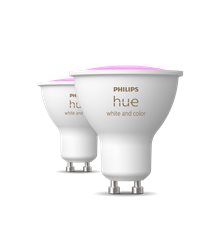 Philips Hue White & Color 2-pack GU10 4,2W