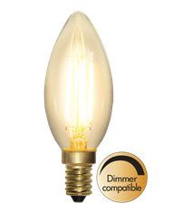LED-lampa E14 kronljus Soft Glow 4,5W dimbar