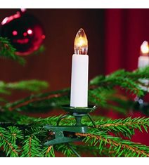 Julgransbelysning 25 varmvita LED 12m